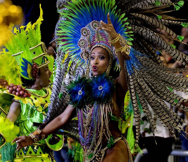 бразилия, карнавал, рио, шоу