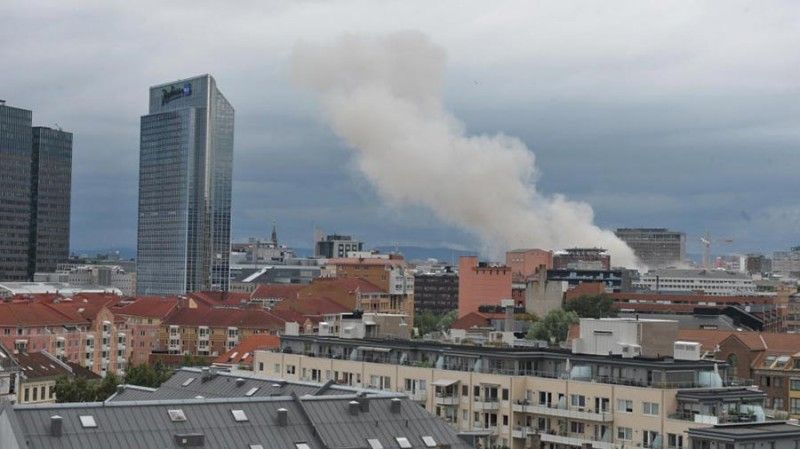 Теракт в Осло (34 фото + видео)