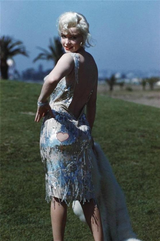 Прозрачные платья Мэрилин Монро (28 фото)