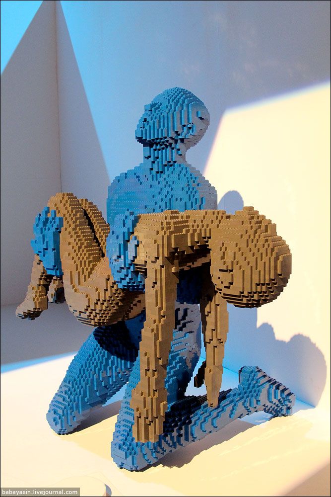скульптор, lego, выставка
