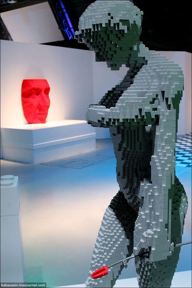 скульптор, lego, выставка